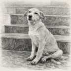 Custom Charcoal Pencil Portrait