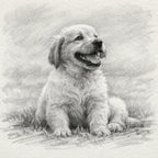 Custom Charcoal Pencil Portrait